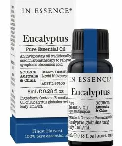 In Essence Eucalyptus Pure Essential Oil 8ml