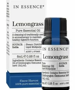 In Essence Lemongrass Pure Essential Oil 8ml