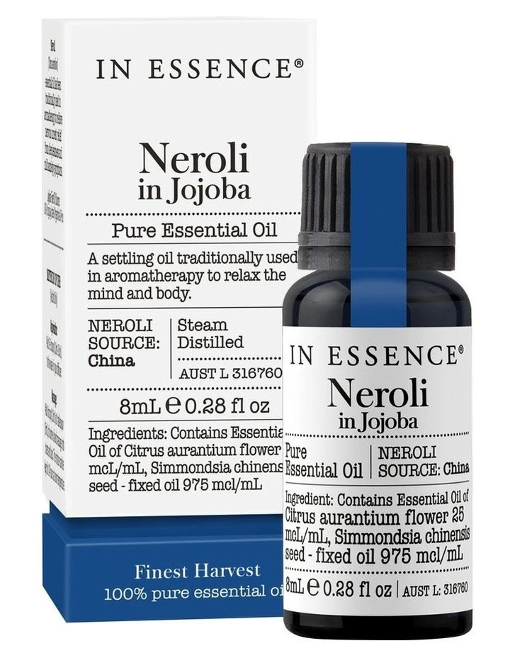 In Essence Neroli in Jojoba 2.5% Pure Essential Oil 8ml 1 In Essence Neroli in Jojoba 2.5% Pure Essential Oil 8ml