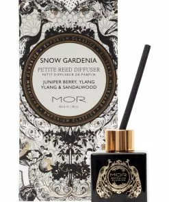 MOR Snow Gardenia Petite Reed Diffuser