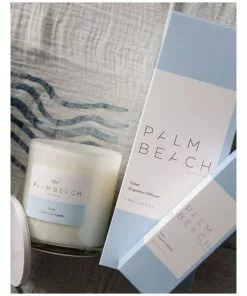Palm Beach Collection Linen 420g Scented Soy Candle -Home Decor Shop 729872020 3 720x928