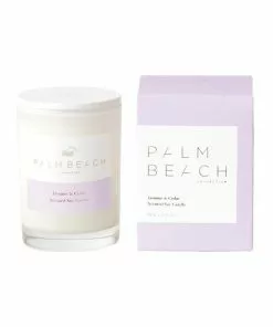 Palm Beach Collection Jasmine & Cedar 90g Scented Soy Candle