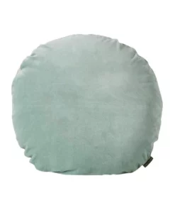 Aura Home Luxury Velvet 55cm Round Cushion in Jade