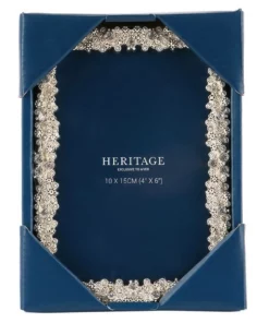 Heritage Dover Silver 10x15cm Photo Frame -Home Decor Shop 746491960 3 720x928