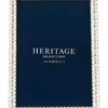Heritage Bejewelled 13x18cm Photo Frame Silver