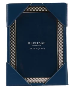 Heritage 10x15cm Textured Shiny Metal Photo Frame Silver 5 Heritage 10x15cm Textured Shiny Metal Photo Frame Silver -Home Decor Shop 746492500 3 720x928
