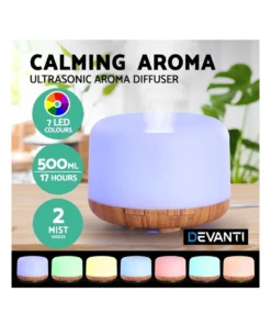 Devanti Aroma Diffuser Aromatherapy Led Night Lights -Home Decor Shop 751714570 4 720x928