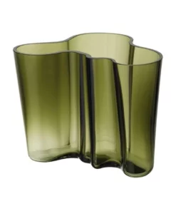 IITTALA Alvar Aalto Collection Vase 16cm Moss Green