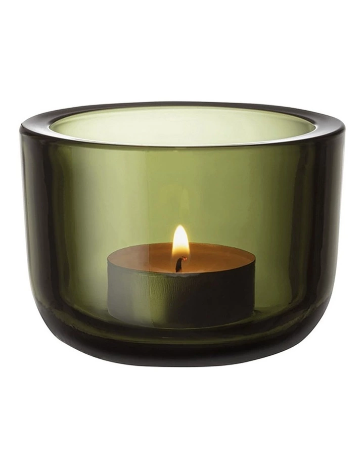 IITTALA Valkea Votive Moss Green 1 IITTALA Valkea Votive Moss Green