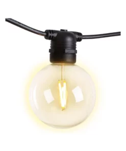 My Plaza Jingle Jollys 23m LED Festoon String Lights Kits Wedding Party Warm White