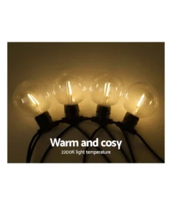 My Plaza Jingle Jollys 23m LED Festoon String Lights Kits Wedding Party Warm White -Home Decor Shop 757089550 4 720x928