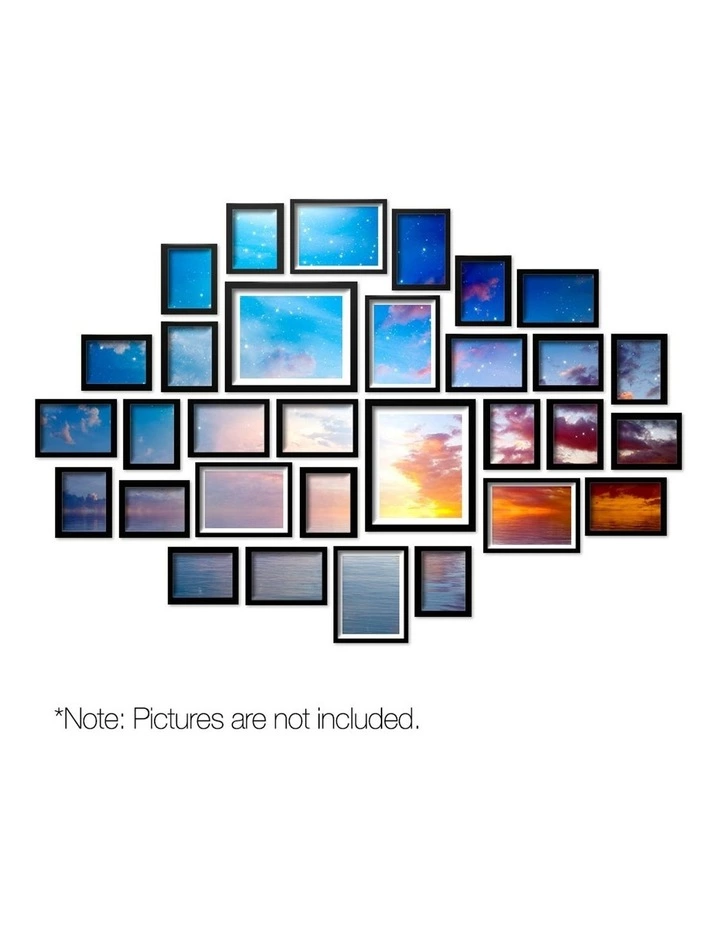My Plaza 30 PCS Photo Frame Wall Set 1 My Plaza 30 PCS Photo Frame Wall Set