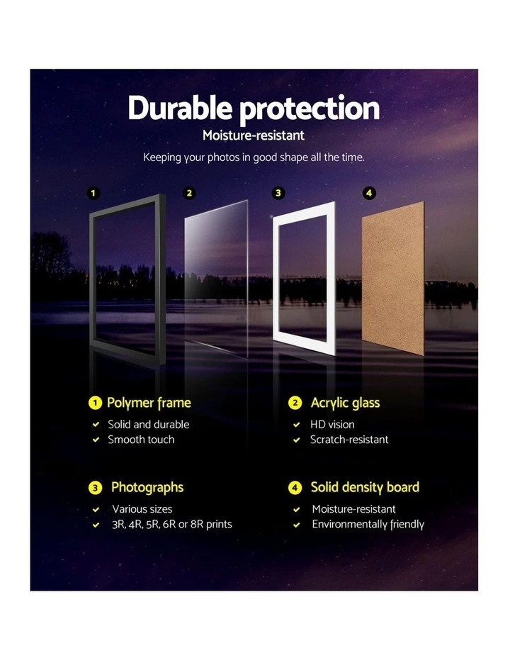 My Plaza 30 PCS Photo Frame Wall Set 5 My Plaza 30 PCS Photo Frame Wall Set - Image 5