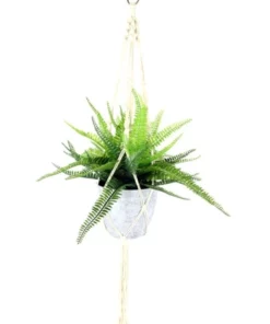 Cooper & Co 95Cm Tall Hanging Potted Artificial Boston Fern Decor Fake Plant Indoor
