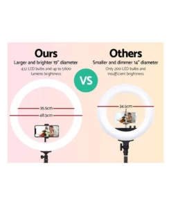 Embellir 19 Inch LED Ring Light -Home Decor Shop 758022670 4 720x928