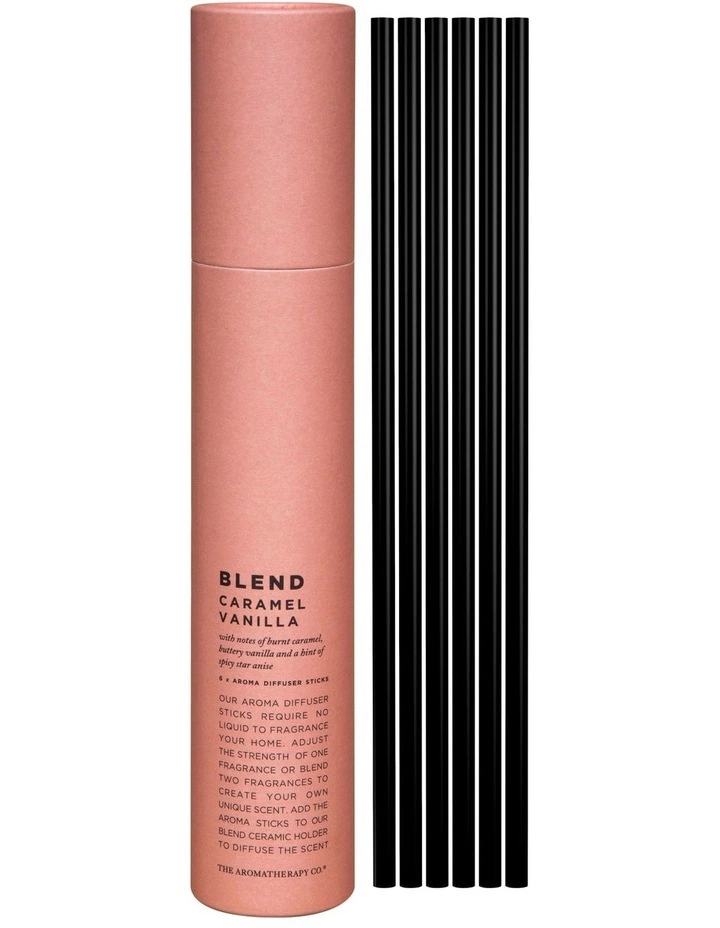 The Aromatherapy Company Blend Caramel Vanilla Aroma Sticks 1 The Aromatherapy Company Blend Caramel Vanilla Aroma Sticks