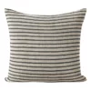 Aura Home Heirloom Stripe Cushion in Khaki