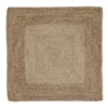 Australian House & Garden Callala Square Jute Floor Cushion Natural