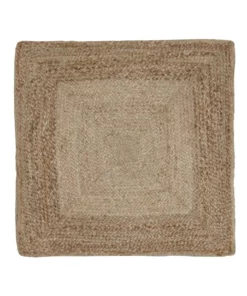 Australian House & Garden Callala Square Jute Floor Cushion Natural