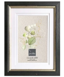 Profile Bonjour Black Silver Timber Photo Frame 11x14"/8x10"