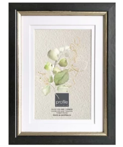 Profile Bonjour Black Silver Timber Photo Frame 12x16"/8x12"