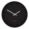 Salt&Pepper Elio Black Metal Clock 53.5cm