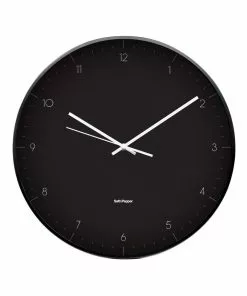 Salt&Pepper Elio Black Metal Clock 40.5cm