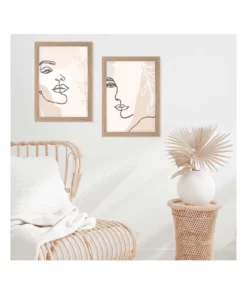 Cooper & Co Set Of 2 A4 Oak Premium Paradise Wooden Photo Frame -Home Decor Shop 779422960 4 720x928