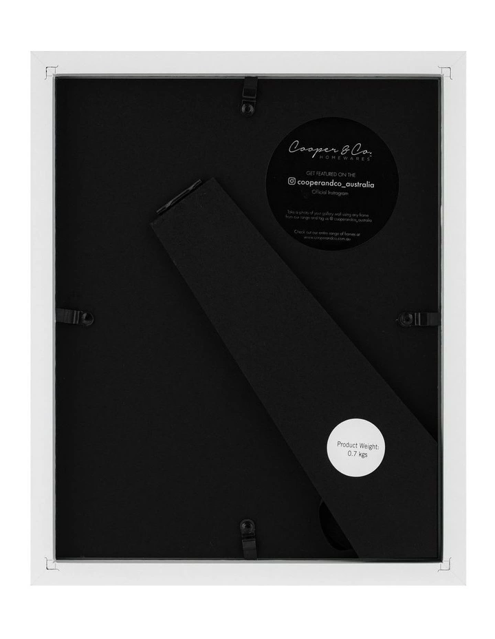 Cooper & Co Set Of 4 20x25cm Mat to 13x18cm White Premium Paradise Wooden Photo Frame 3 Cooper & Co Set Of 4 20x25cm Mat to 13x18cm White Premium Paradise Wooden Photo Frame - Image 3