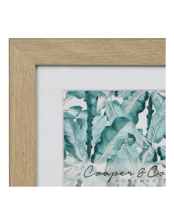 Cooper & Co Set Of 4 20x25cm Mat to 13x18cm Oak Premium Paradise Wooden Photo Frame 5 Cooper & Co Set Of 4 20x25cm Mat to 13x18cm Oak Premium Paradise Wooden Photo Frame - Image 5