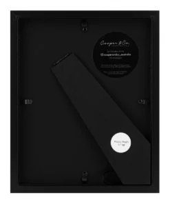 Cooper & Co Set Of 4 20x25cm Mat to 13x18cm Black Premium Paradise Wooden Photo Frame -Home Decor Shop 779424760 3 720x928