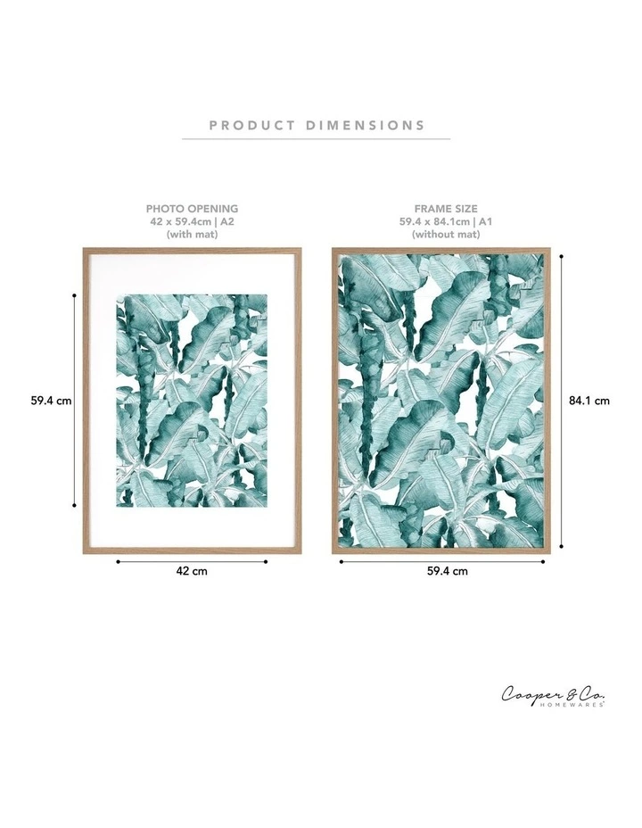 Cooper & Co 59.4x84.1cm Mat to 42x59.4cm Oak Premium Paradise Wooden Photo Frame 6 Cooper & Co 59.4x84.1cm Mat to 42x59.4cm Oak Premium Paradise Wooden Photo Frame - Image 6