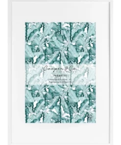 Cooper & Co White Premium Paradise Wooden Photo Frame -Home Decor Shop 779425210 1 720x928