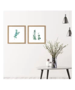 Cooper & Co Set Of 2 30x30cm Mat to 20x20cm Oak Premium Paradise Wooden Photo Frame -Home Decor Shop 779425570 4 720x928