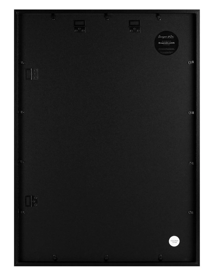 Cooper & Co 50x70cm Mat to 40x50cm Black Premium Paradise Wooden Photo Frame 2 Cooper & Co 50x70cm Mat to 40x50cm Black Premium Paradise Wooden Photo Frame - Image 2