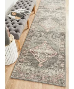 Rug Culture Avenue 703 Grey Runner Rug -Home Decor Shop 782202700 7 720x928