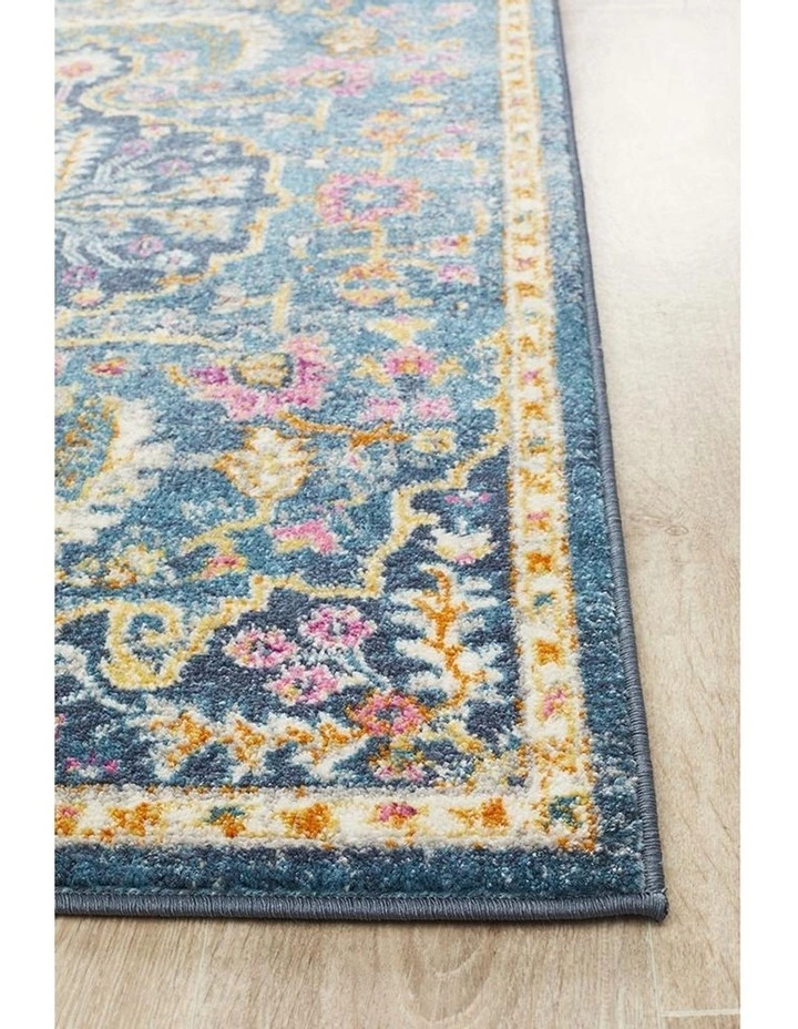 Rug Culture Babylon 209 Navy Runner Rug 3 Rug Culture Babylon 209 Navy Runner Rug - Image 3