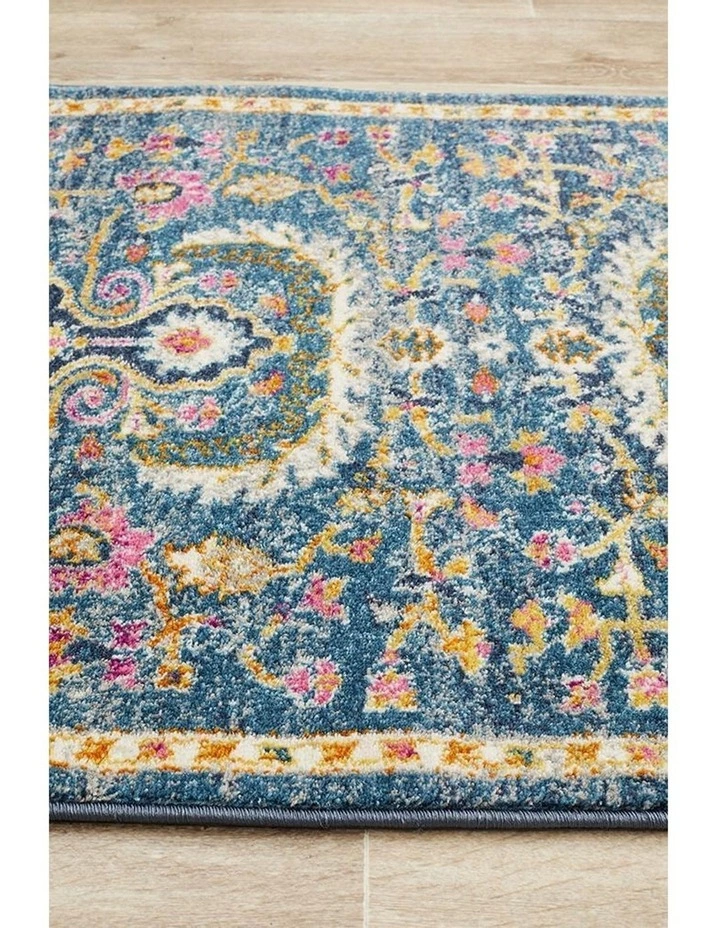 Rug Culture Babylon 209 Navy Runner Rug 4 Rug Culture Babylon 209 Navy Runner Rug - Image 4