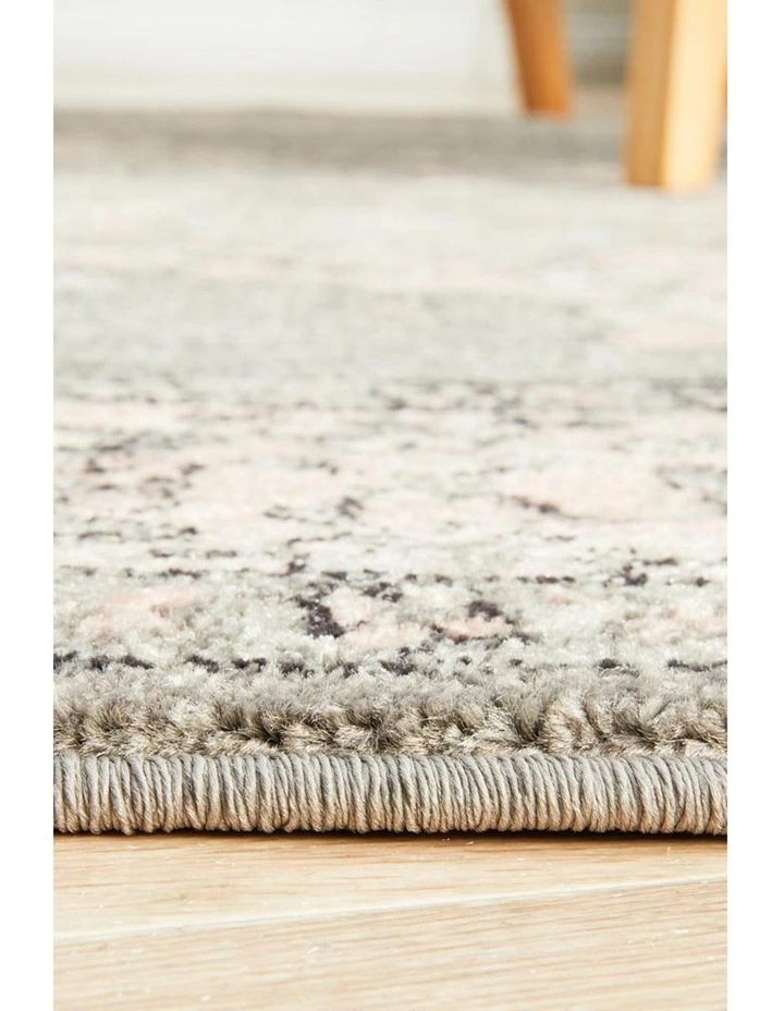 Rug Culture Avenue 703 Grey Round Rug 4 Rug Culture Avenue 703 Grey Round Rug - Image 4