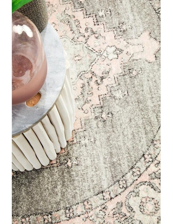 Rug Culture Avenue 703 Grey Round Rug 5 Rug Culture Avenue 703 Grey Round Rug - Image 5