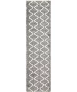 Rug Culture Saffron 11 Silver Runner Rug