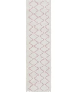 Rug Culture Saffron 11 Pink Runner Rug