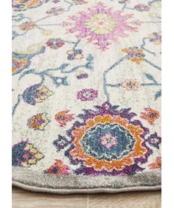 Rug Culture Babylon 208 Multi Round Rug -Home Decor Shop 782205760 4 720x928