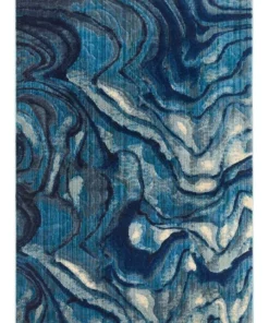Rug Culture Dreamscape Waves Modern Indigo Rug -Home Decor Shop 782206210 5 720x928