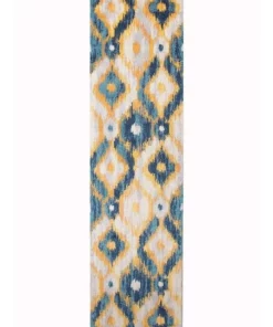 Rug Culture Dimensions Divinity Burst Blue Modern Rug