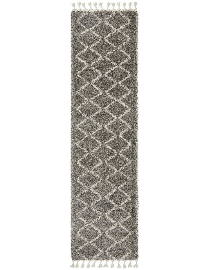 Rug Culture Saffron 11 Grey Runner Rug 1 Rug Culture Saffron 11 Grey Runner Rug