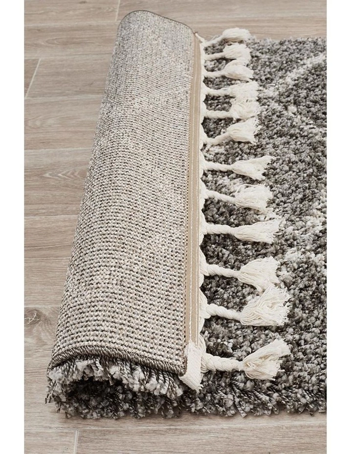 Rug Culture Saffron 11 Grey Runner Rug 6 Rug Culture Saffron 11 Grey Runner Rug - Image 6