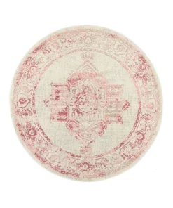 Rug Culture Avenue 702 Rose Round Rug