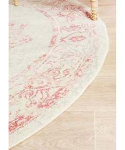 Rug Culture Avenue 702 Rose Round Rug -Home Decor Shop 782207560 3 720x928