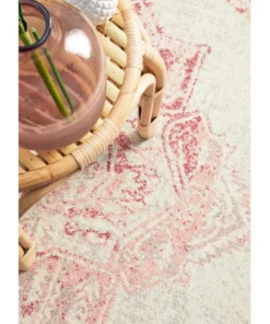 Rug Culture Avenue 702 Rose Round Rug -Home Decor Shop 782207560 5 720x928